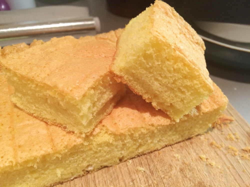 gluten free genoise sponge easy recipe